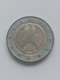 德国2欧元硬币 2欧元纪念币