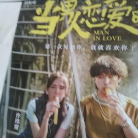 电影海报：当男人恋爱时，1开，2021年；主演：许玮甯，邱泽，蔡振南，钟欣凌，蓝苇华；导演：殷振豪；监制：程伟豪；，经典爱情故事片；众合千澄影视文化传媒有限公司等出品；大幅.未张贴海报