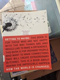 Getting to Maybe：How the World Is Changed