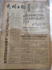 光明日报1966年11月2日