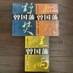 长篇历史小说曾国藩(共3部) 血祭 黑雨 野焚