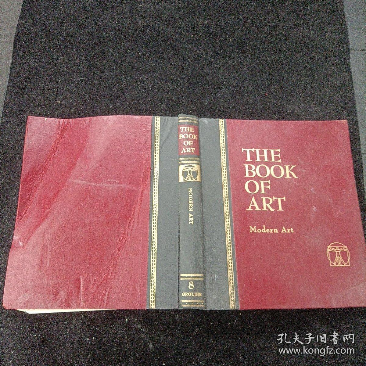 THE BOOK OF ART MODERN ART 精装本