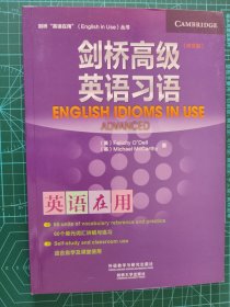 剑桥“英语在用”（English in Use）丛书：剑桥高级英语习语（中文版）