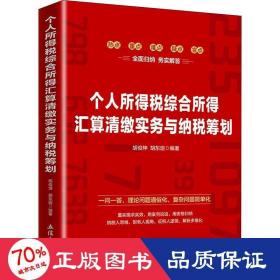 个人所得税综合所得汇算清缴实务与纳税筹划 大中专文科经管 胡俊坤,胡东熠 新华正版