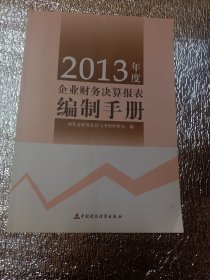 2013年度企业财务决算报表编制手册