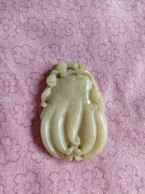 翡翠挂件福寿、福在眼前