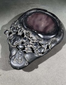 灵猴献寿，端砚，。