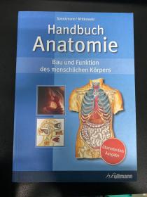 德文原版 Handbuch Anatomie 解剖手册handbook of anatomy