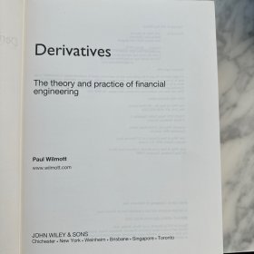 Derivatives : The Theory and Practice of Financial Engineering