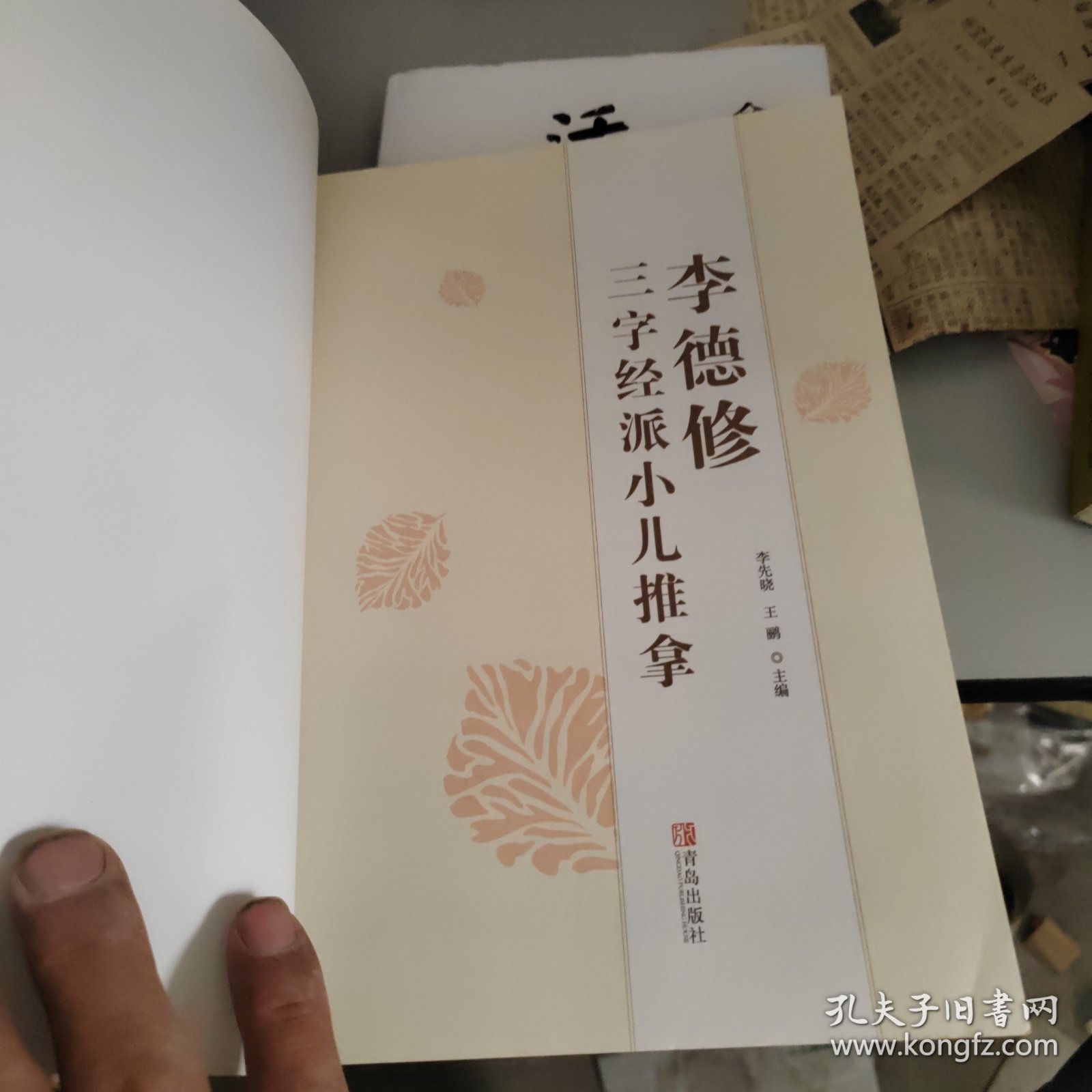 李德修三字经派小儿推拿：最简单、最易学、最有效的小儿推拿宝典，儿童经络使用手册，让您悉心“掌”握孩子的健康。