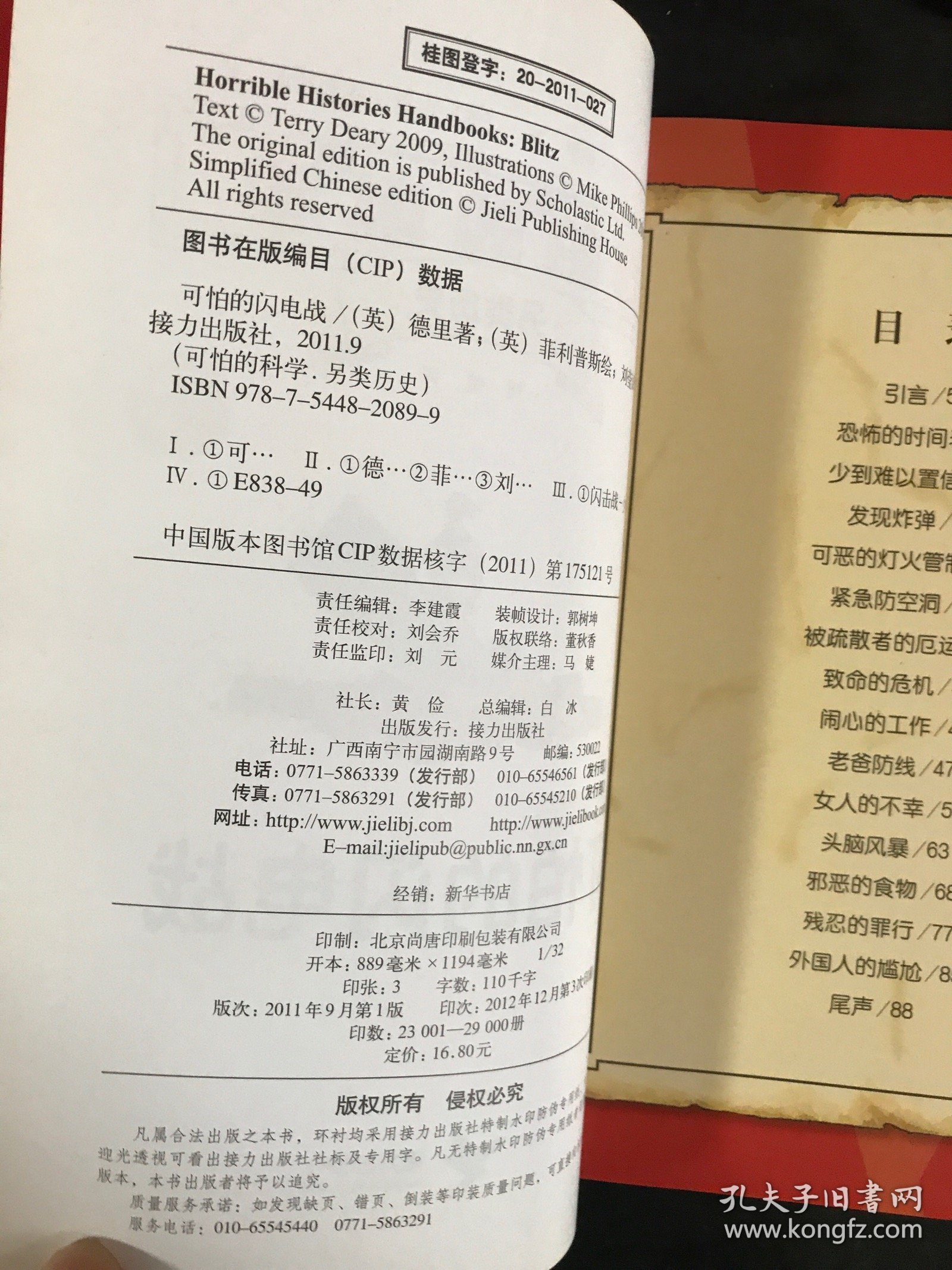 可怕的科学·另类历史：可怕的闪电战