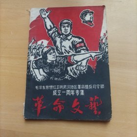 革命文艺——毛泽东思想红卫兵武汉地区革命司令部成立一周年专集