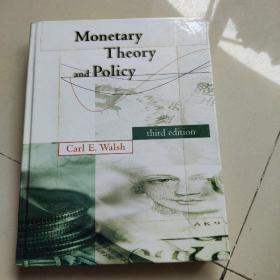 Monetary Theory and Policy: third edition 货币政策与理论