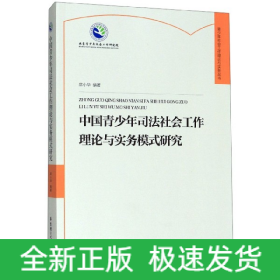 中国青少年司法社会工作理论与实务模式研究