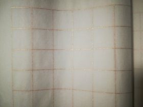 小楷或抄经描金方格宣纸40张，尺寸四尺对开的