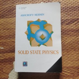 ASHCROFT/MERMIN SOLID STATE PHYSI固体物理学教材凝聚态物理