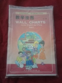 2002年版《九年义务教育三，四年制初级中学英语教学挂图》第三册（全套19张，厚白纸彩印，52×76厘米；封面、封底、目录、版权信息、函套一应俱全。画面精美，88元包邮）