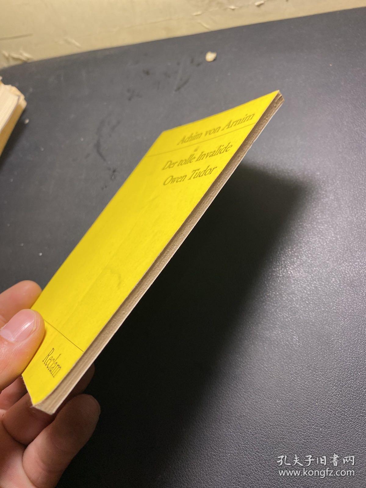 Der tolle Invalide Owen Tudor  德文袖珍本