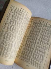 对数表 日文 1933年