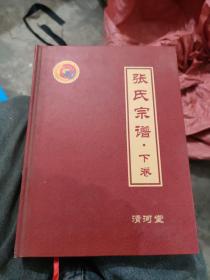 张氏宗谱(清河堂支系)下卷【大16开精装】