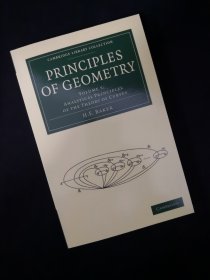 【BOOK LOVERS专享247元】Principles of Geometry: Volume 5 几何原理 第五卷 剑桥大学版 英文英语原版 非轻型纸 高阶学术版本