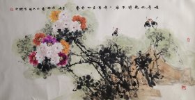 中美协会员马宝林四尺整张