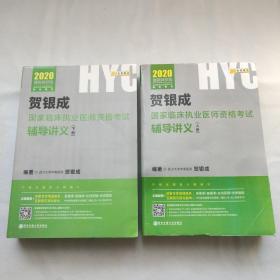 2020靓银圆梦版，贺银成国家临床执业医师资格考试用书辅导讲义（上下册）