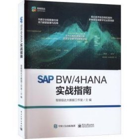 SAP BW/4HANA 实战指南 9787121438745 智扬信达大数据工作室 电子工业出版社