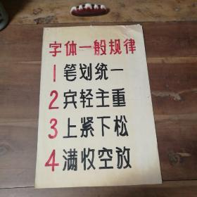 美术字（手写）22
字体的一般规律。

店内商品分类“80－90年代美术字”一起销售，不单卖。