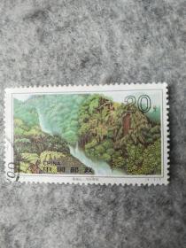鼎湖山沟谷雨林邮票。