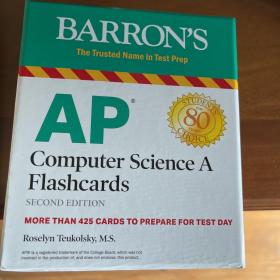 英文原版 AP Computer Science A Flashcards 巴朗备考 美国大学预修课程AP 计算机科学A卡片 第二版 英文版 进口英语原版书籍