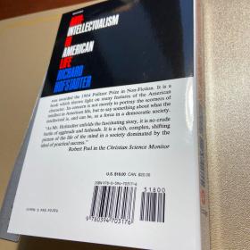 Anti-Intellectualism in American Life. by Richard Hofstadter