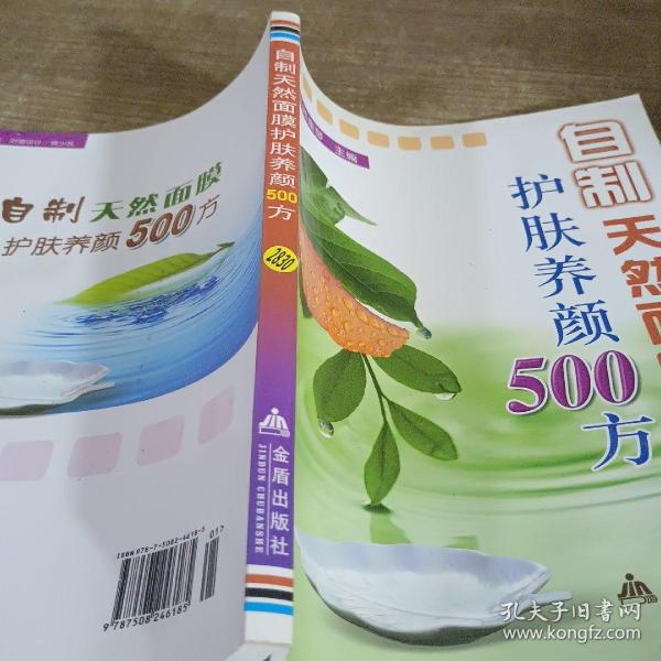 自制天然面膜护肤养顏500方