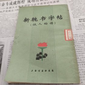 新魏书字帖（铁人的诗）