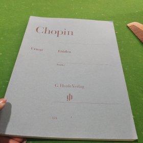 肖邦 CHOPIN 了 德文 请看图