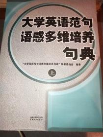 大学英语范句语感多维培养句典 上中下*