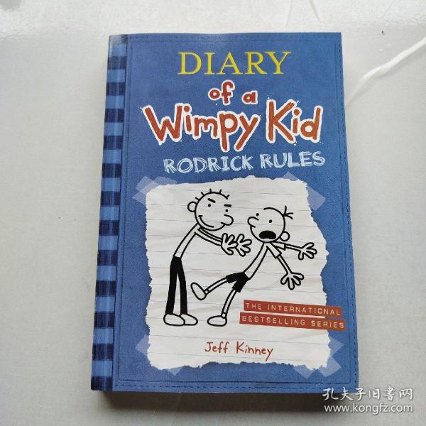 Diary of a wimpy kid #2 rodricd rules 小屁孩日记 2 （美国版，平装）