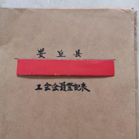 安丘县工会会员登记表