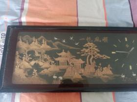 软木风景框，福州软木画，又称木画，纯手工作画