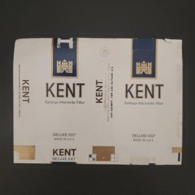 KENT烟标