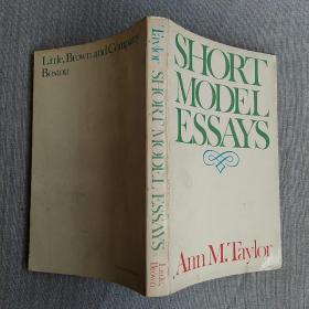 SHORT MODEL ESSAYS