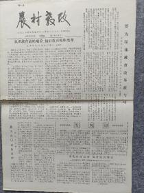 农村教改试刊号