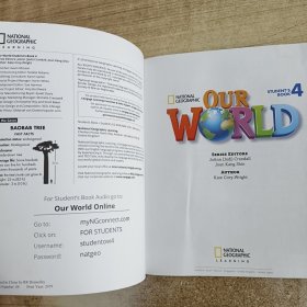 Our World 4 Students Book (National Geography)