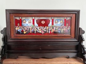 刘宇一瓷板画《初春》