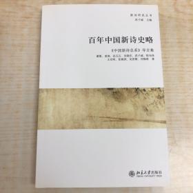 百年中国新诗史略：《中国新诗总系》导言集