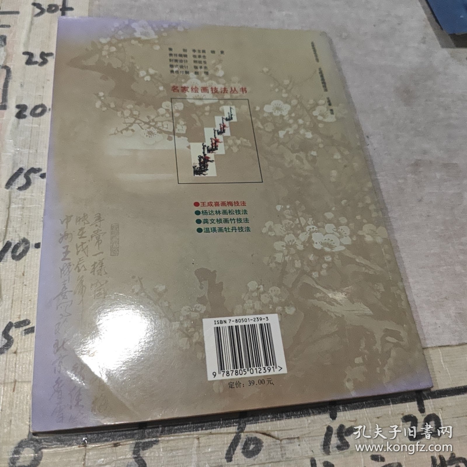 王成喜画梅技法