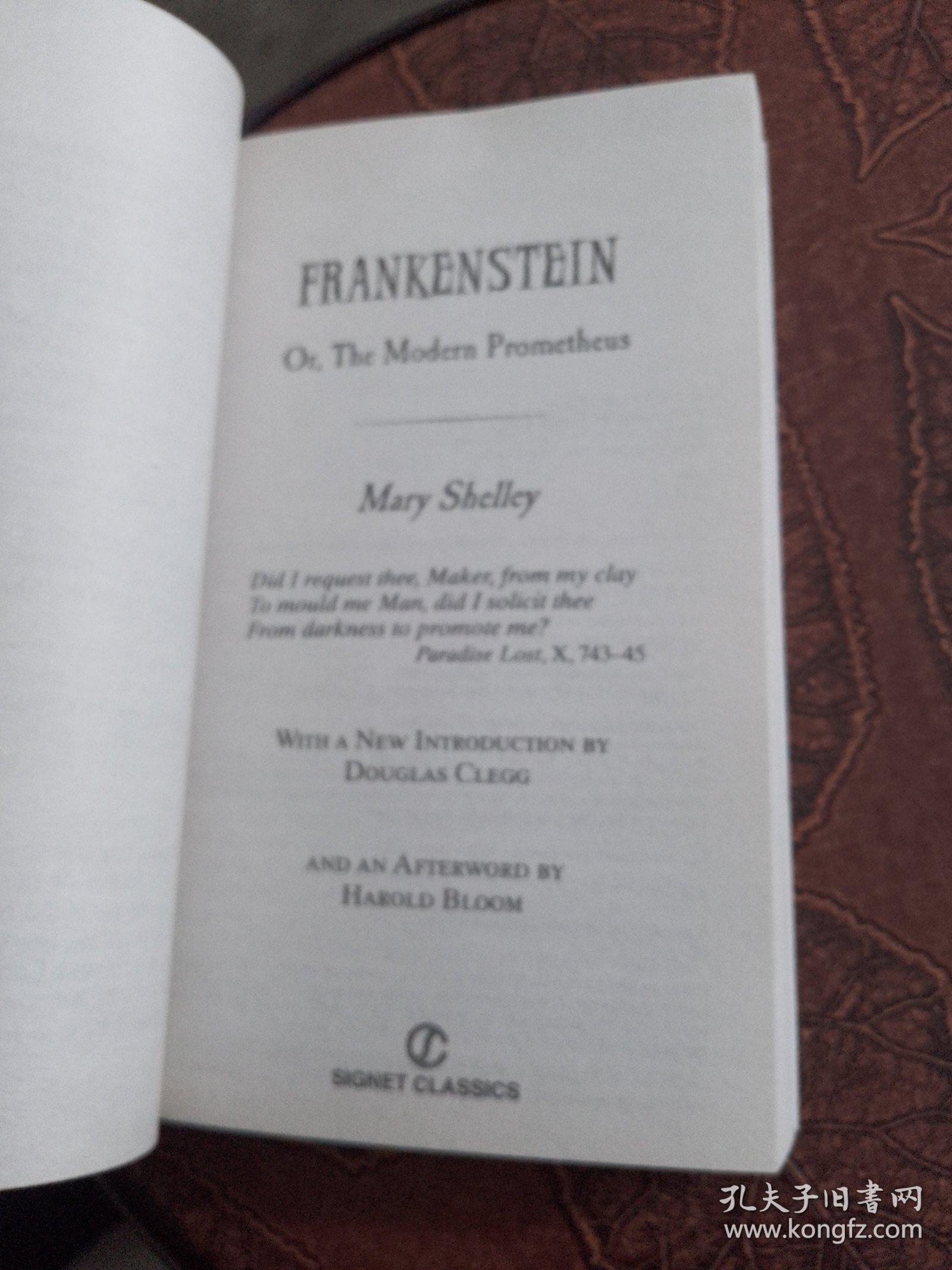 Frankenstein 科学怪人弗兰肯斯坦