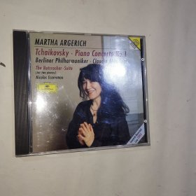 玛莎 阿基里奇 柴可夫斯基 第1号钢琴协奏曲 CD光盘