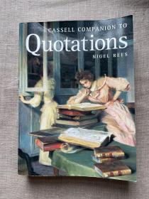 Cassell Companion to Quotations 卡塞尔引语辞典【英文版】打包后超一公斤重