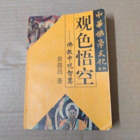 观色悟空 佛教中观智慧 95年一版一印